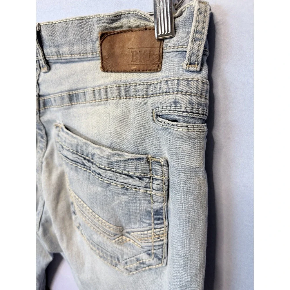 BKE Jeans‎ Mens 36R Light Blue Carter Straight Stretch  Y2K